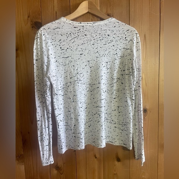 Proenza Schouler Splatter Print Tissue Tee Size Medium - Picture 5 of 10